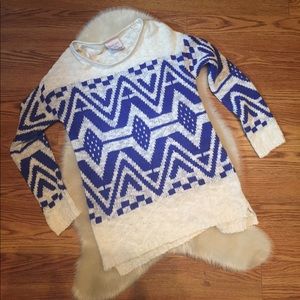 Romeo & Juliet couture western print sweater